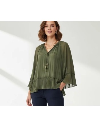 Tunique plissée