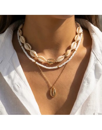 Collier coquillage