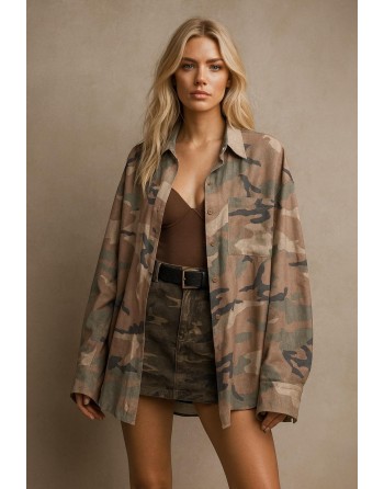 Chemise camouflage