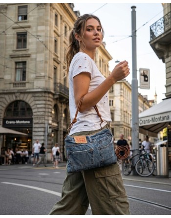 Sac denim 390463