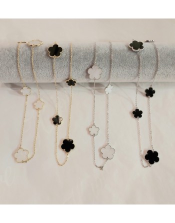 Necklace 5 flowers 150083